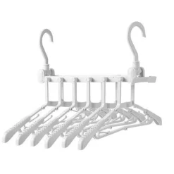 Faltbarer, rutschfester Kleiderbügel – einfache Aufbewahrungslösung