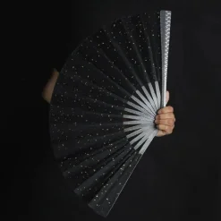 Faltbarer Selbstverteidigungsfächer - Werkzeug aus Wolframstahllegierung