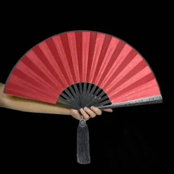 Faltbarer Selbstverteidigungsfächer - Werkzeug aus Wolframstahllegierung