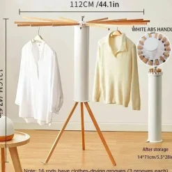 Faltbarer Wäscheständer – Platzsparende Wäschelösung