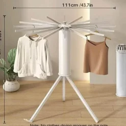 Faltbarer Wäscheständer – Platzsparende Wäschelösung