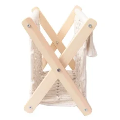 Faltbarer Zeitschriftenhalter aus Baumwolle – Aufbewahrungsbox für das Homeoffice