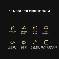 Faltbares Augenmassagegerät – Intelligente Heißkompresse zur Entspannung und Linderung von Müdigkeit