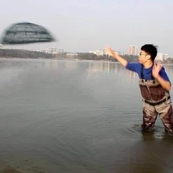 Faltbares automatisches Fischernetz - Easy Catch Angelausrüstung