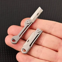 Faltbares Campingmesser aus Edelstahl – Tragbares Werkzeug im Taschenformat