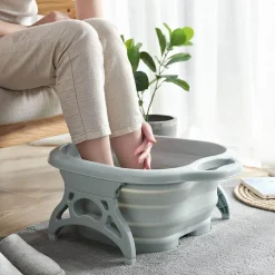Faltbares Fußbad-Massagegerät – Spa-Eimer zur Entspannung und wohltuenden Fußpflege
