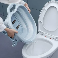 Faltbares Fußbad-Massagegerät – Spa-Eimer zur Entspannung und wohltuenden Fußpflege