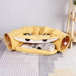 Faltbares Haustier-Tunnelbett - Katzen-Hunde-Spielhaus