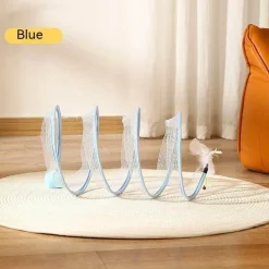 Faltbares Katzentunnelspielzeug – Interaktiver Spielkanal für spannenden Katzenspaß