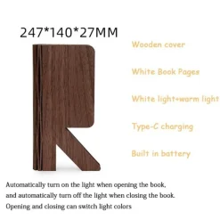 Faltbares LED-Buchlicht – kompakte dekorative Leselampe