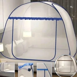 Faltbares Moskitonetz – atmungsaktives Einzeltür-Design