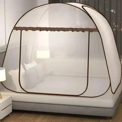 Faltbares Moskitonetz – atmungsaktives Einzeltür-Design