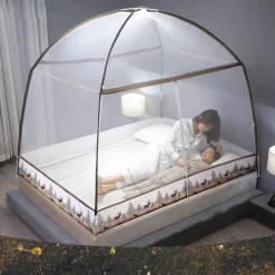 Faltbares Moskitonetz fürs Bett – Tragbarer Insektenschutz