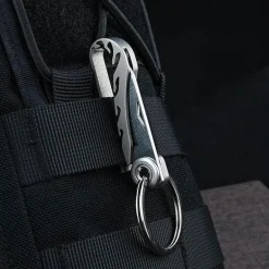 Faltbares Schlüsselanhänger-Werkzeug aus Titan – Tragbares Taschen-Multitool