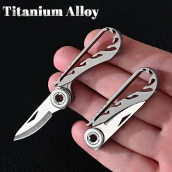 Faltbares Schlüsselanhänger-Werkzeug aus Titan – Tragbares Taschen-Multitool