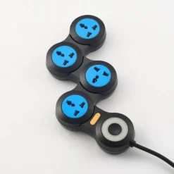 Faltbares Verlängerungskabel – Ladelösung mit mehreren Steckdosen