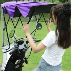 Faltrad-Überdachung - Wasserdichte Regenschutzausrüstung