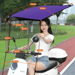 Faltrad-Überdachung - Wasserdichte Regenschutzausrüstung