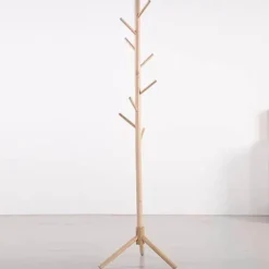 Farbenfrohe Garderobe mit 8 Haken – Moderner Organizer für Zuhause