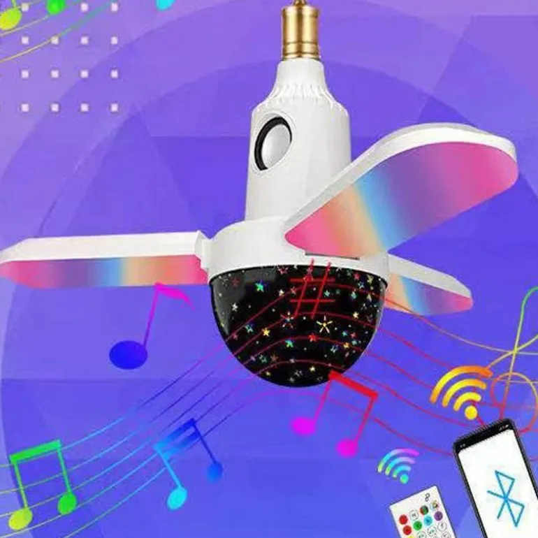 Farbenfroher Bluetooth-Lautsprecher mit Sky Atmospheric Light
