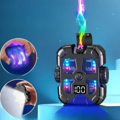 Farbenfrohes, wiederaufladbares, flammenloses Feuerzeug – Pulslichtbogen-Design