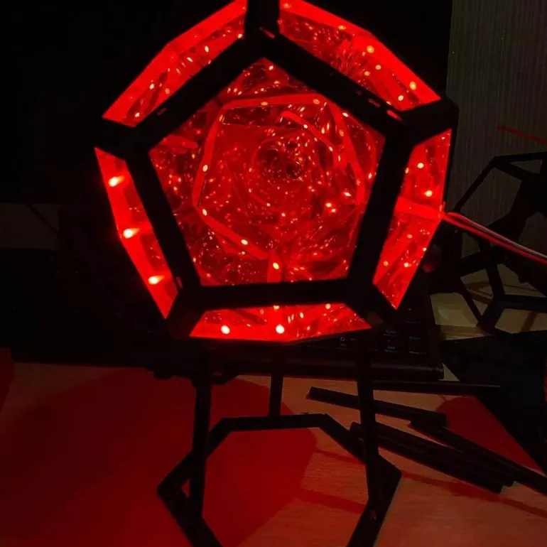 Farbwechselnde LED-Dekolampe – Artsy Home Akzentlicht