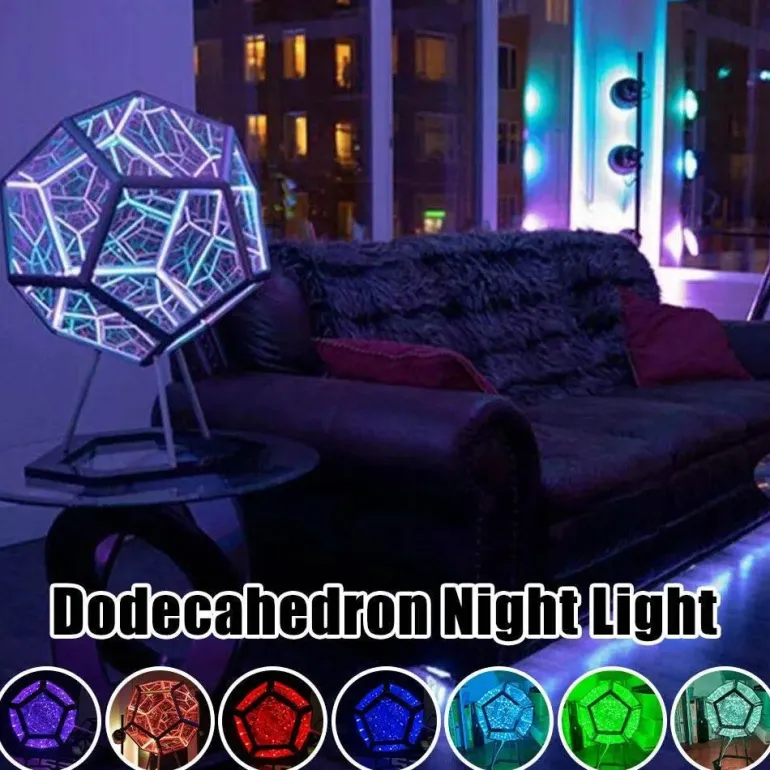 Farbwechselnde LED-Dekolampe – Artsy Home Akzentlicht