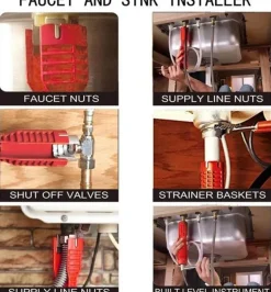 Faucet Repair Tool - Multifunctional Sink Fixer