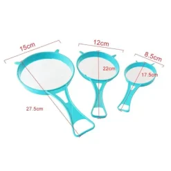 Feinmaschiges Teesieb, Backmehlfilter-Werkzeug für präzises Aufbrühen und Kochen