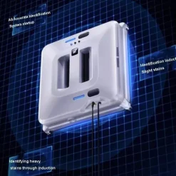 Fensterputzroboter – Intelligenter Doppelsprühreiniger mit Fernbedienung