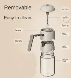 Feuchtigkeitsbeständige Gewürzspenderflasche - Kreativer Gewürzbehälter