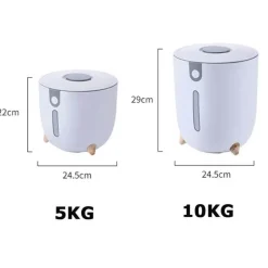 Feuchtigkeitsbeständiger großer Reisaufbewahrungsbehälter – luftdichte Lösung zur Aufbewahrung von Lebensmitteln