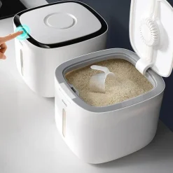 Feuchtigkeitsbeständiger Reisaufbewahrungsbehälter - Versiegelte Getreideaufbewahrungsbox