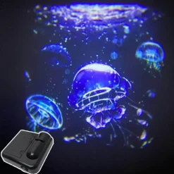 Feuerwerk-Nachtlichtprojektor – Sternenhimmellampe mit bunten Effekten