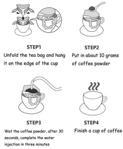 Filterkaffeefilter für Einzeltassen – Einweg-Brühpapier