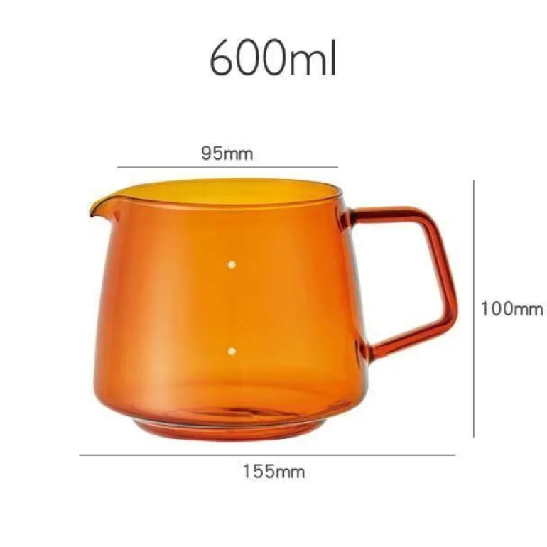 Filterkaffeekanne und Tassenset – Zubehör für die Einzelportion-Kaffeezubereitung