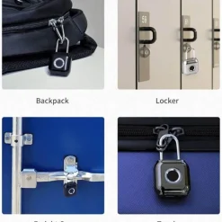 Fingerabdruck-USB-Schloss – Intelligente, schlüssellose, wasserdichte Sicherheit