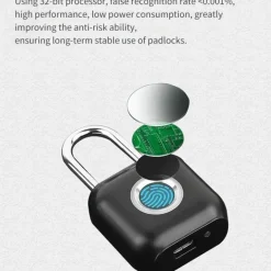 Fingerabdruck-USB-Schloss – Intelligente, schlüssellose, wasserdichte Sicherheit