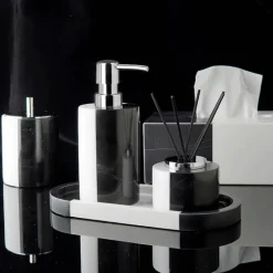 Fiorella Bathroom Accessories Set - Elegant Home Decor