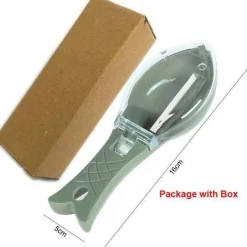 Fischhautschaber – Einfaches Fischschupper-Werkzeug