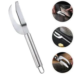 Fischreinigungswerkzeug aus Edelstahl – Langlebiges Gerät zur Zubereitung von Meeresfrüchten
