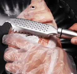 Fischschaber-Werkzeug – Ingwermühle aus Edelstahl, Küchenutensil