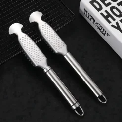Fischschaber-Werkzeug – Ingwermühle aus Edelstahl, Küchenutensil