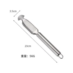 Fischschaber-Werkzeug – Ingwermühle aus Edelstahl, Küchenutensil