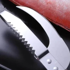 Fischschuppenschaber aus Edelstahl – Meeresfrüchte-Schälwerkzeug