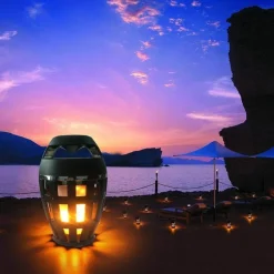 Flammenatmosphärenlampe mit Bluetooth-Lautsprecher
