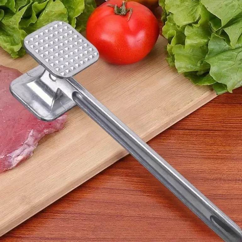 Fleischklopferhammer aus Aluminium – doppelseitiges Küchenwerkzeug