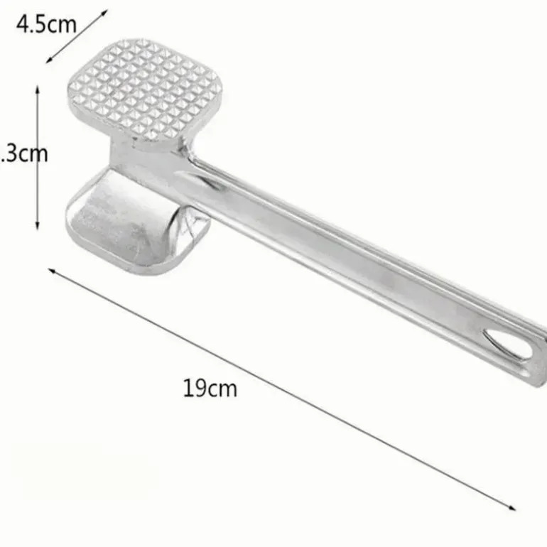 Fleischklopferhammer aus Aluminium – doppelseitiges Küchenwerkzeug