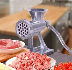 Fleischwolf, Wurstmaschine und Soßenmaschine