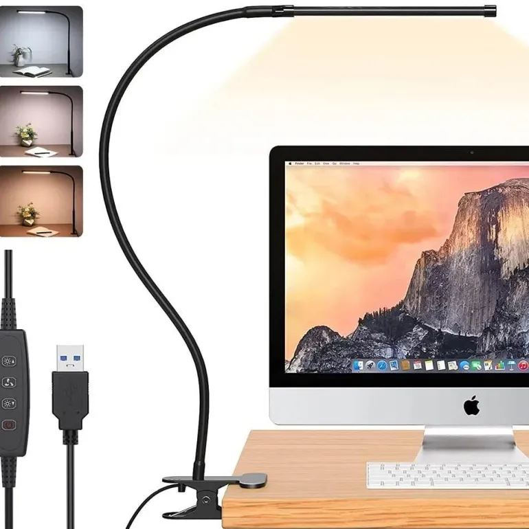 Flexible dimmbare LED-Lampe – Adaptive Arbeitsplatzbeleuchtung
